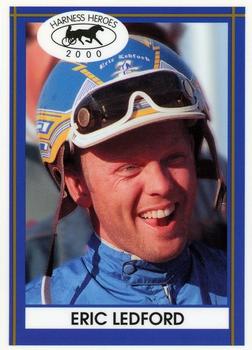 2000 Harness Heroes #31-00 Eric Ledford Front